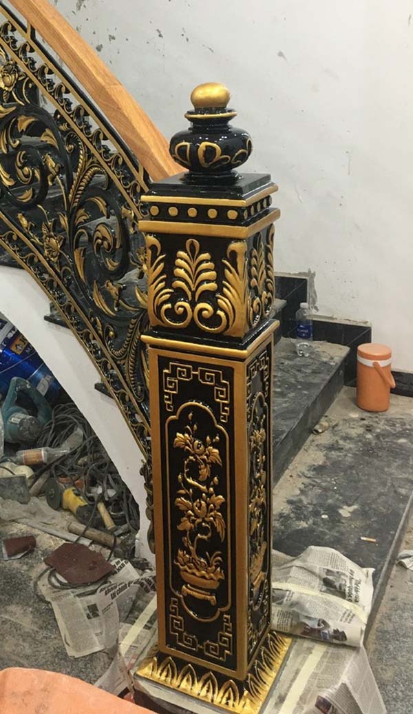 Trụ cầu thang đẹp sang trọng